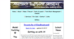 Desktop Screenshot of abersochboatyardservices.co.uk